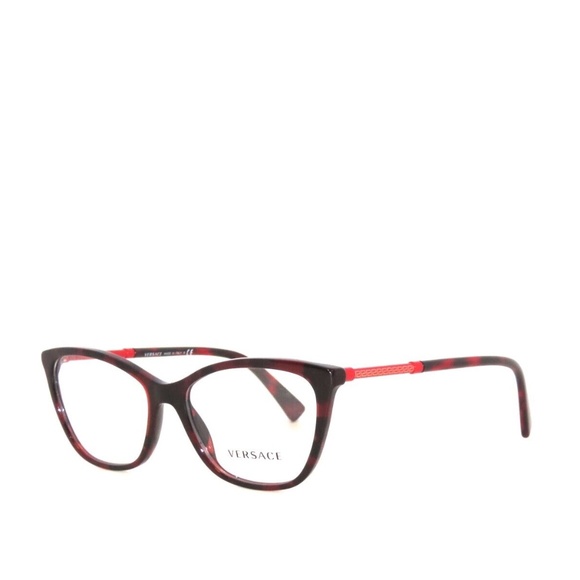 Versace VE3248 989 54 Red Havana Eyeglasses 3248